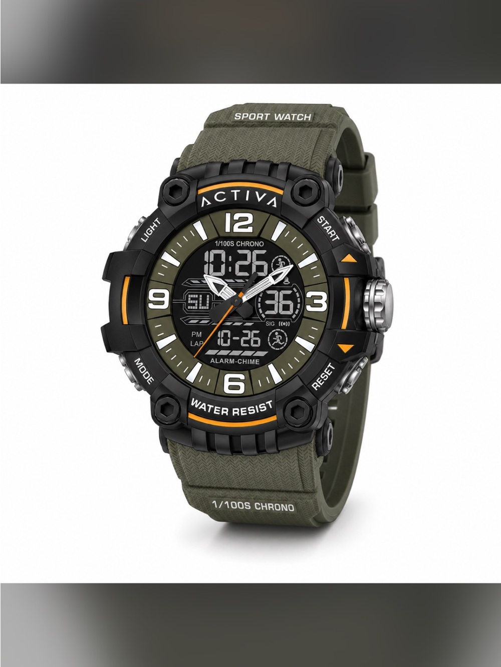 Activa X
Invicta Digital Men's Watch - 58mm, Army Green (ACW8089-002)